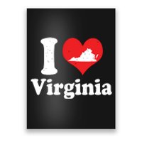 Us Proud Citizen America Love State I Heart Virginia Poster