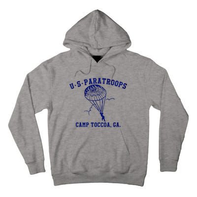 Us Paratrooper Camp Toccoa Ww2 Tall Hoodie