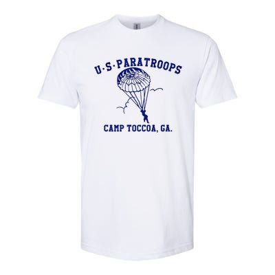 Us Paratrooper Camp Toccoa Ww2 Softstyle® CVC T-Shirt