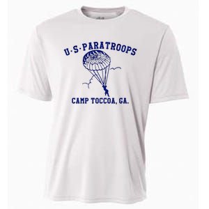 Us Paratrooper Camp Toccoa Ww2 Cooling Performance Crew T-Shirt