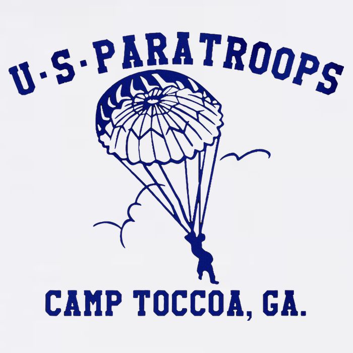Us Paratrooper Camp Toccoa Ww2 Button