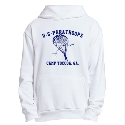 Us Paratrooper Camp Toccoa Ww2 Urban Pullover Hoodie