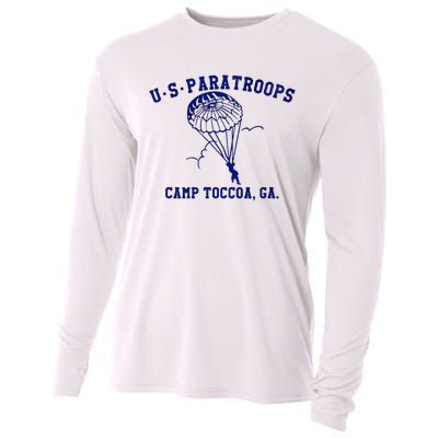 Us Paratrooper Camp Toccoa Ww2 Cooling Performance Long Sleeve Crew