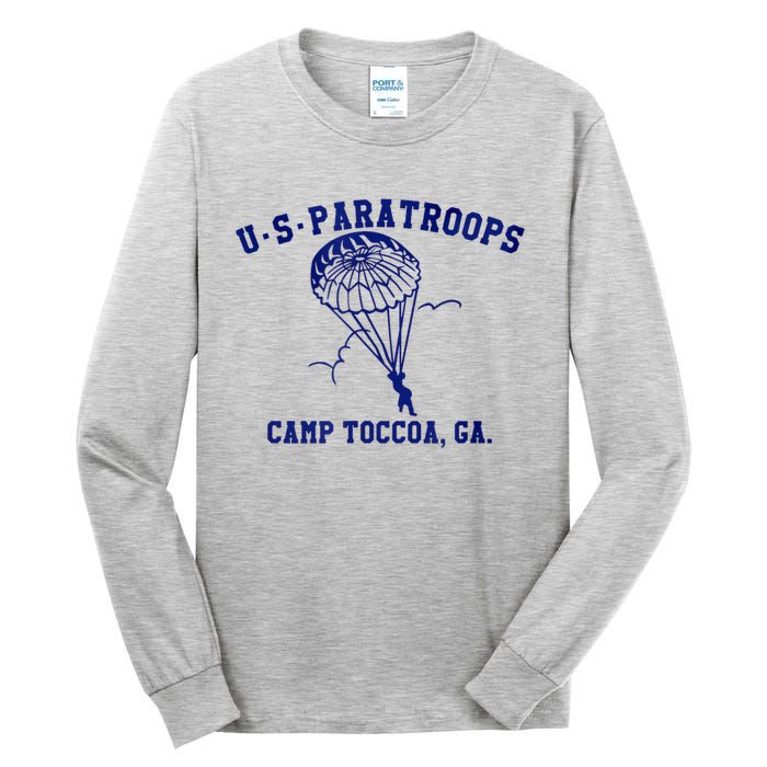 US Paratrooper Camp Toccoa WW2 Tall Long Sleeve T-Shirt