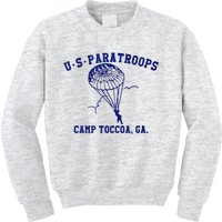 US Paratrooper Camp Toccoa WW2 Kids Sweatshirt