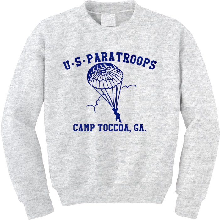 US Paratrooper Camp Toccoa WW2 Kids Sweatshirt