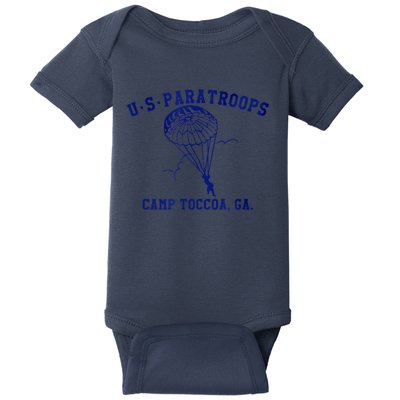 US Paratrooper Camp Toccoa WW2 Baby Bodysuit