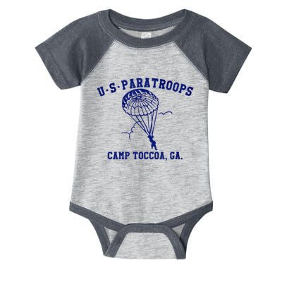 US Paratrooper Camp Toccoa WW2 Infant Baby Jersey Bodysuit