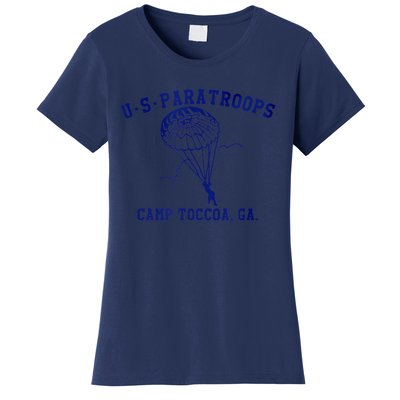 US Paratrooper Camp Toccoa WW2 Women's T-Shirt