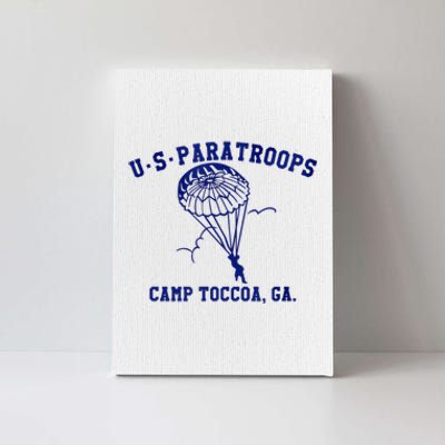 US Paratrooper Camp Toccoa WW2 Canvas