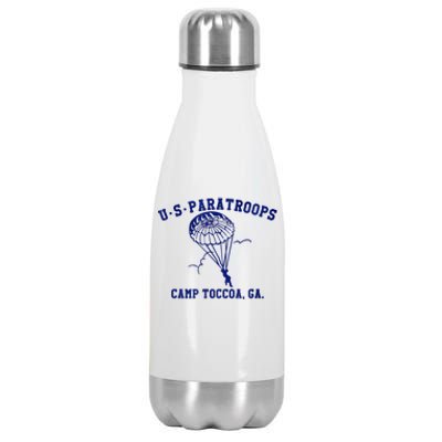 US Paratrooper Camp Toccoa WW2 Stainless Steel Insulated Water Bottle