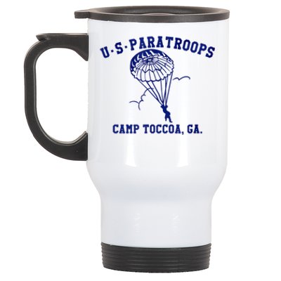 US Paratrooper Camp Toccoa WW2 Stainless Steel Travel Mug