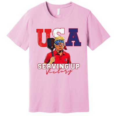 Usa Pickleball Champ Patriotic Trump Premium T-Shirt