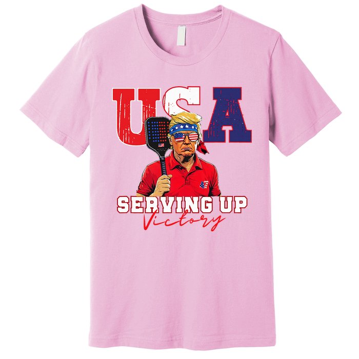 Usa Pickleball Champ Patriotic Trump Premium T-Shirt