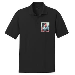 Usa Pickleball Champ Patriotic Trump Political & Pickleball PosiCharge RacerMesh Polo