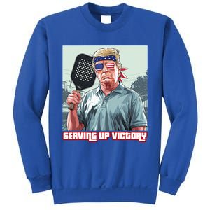 Usa Pickleball Champ Patriotic Trump Political & Pickleball Sweatshirt