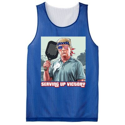 Usa Pickleball Champ Patriotic Trump Political & Pickleball Mesh Reversible Basketball Jersey Tank