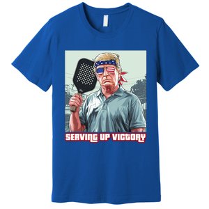 Usa Pickleball Champ Patriotic Trump Political & Pickleball Premium T-Shirt