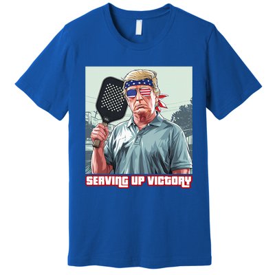 Usa Pickleball Champ Patriotic Trump Political & Pickleball Premium T-Shirt