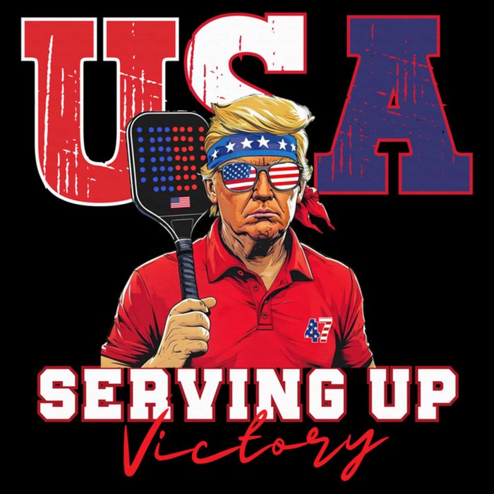 Usa Pickleball Champ Patriotic Trump & Pickleball Impact Tech Backpack