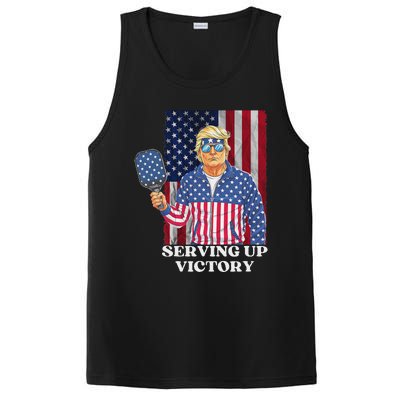 Usa Pickleball Champ Patriotic Trump Political PosiCharge Competitor Tank