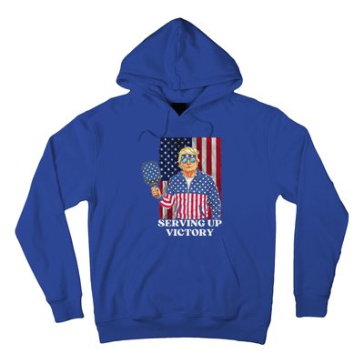 Usa Pickleball Champ Patriotic Trump Political Hoodie