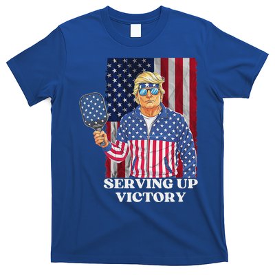 Usa Pickleball Champ Patriotic Trump Political T-Shirt