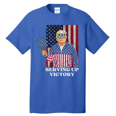 Usa Pickleball Champ Patriotic Trump Political Tall T-Shirt