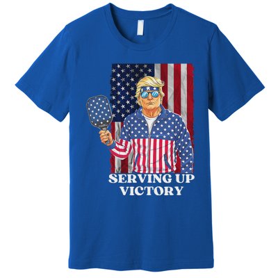 Usa Pickleball Champ Patriotic Trump Political Premium T-Shirt