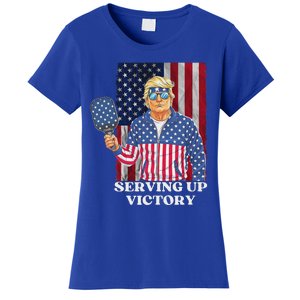 Usa Pickleball Champ Patriotic Trump Political Women's T-Shirt