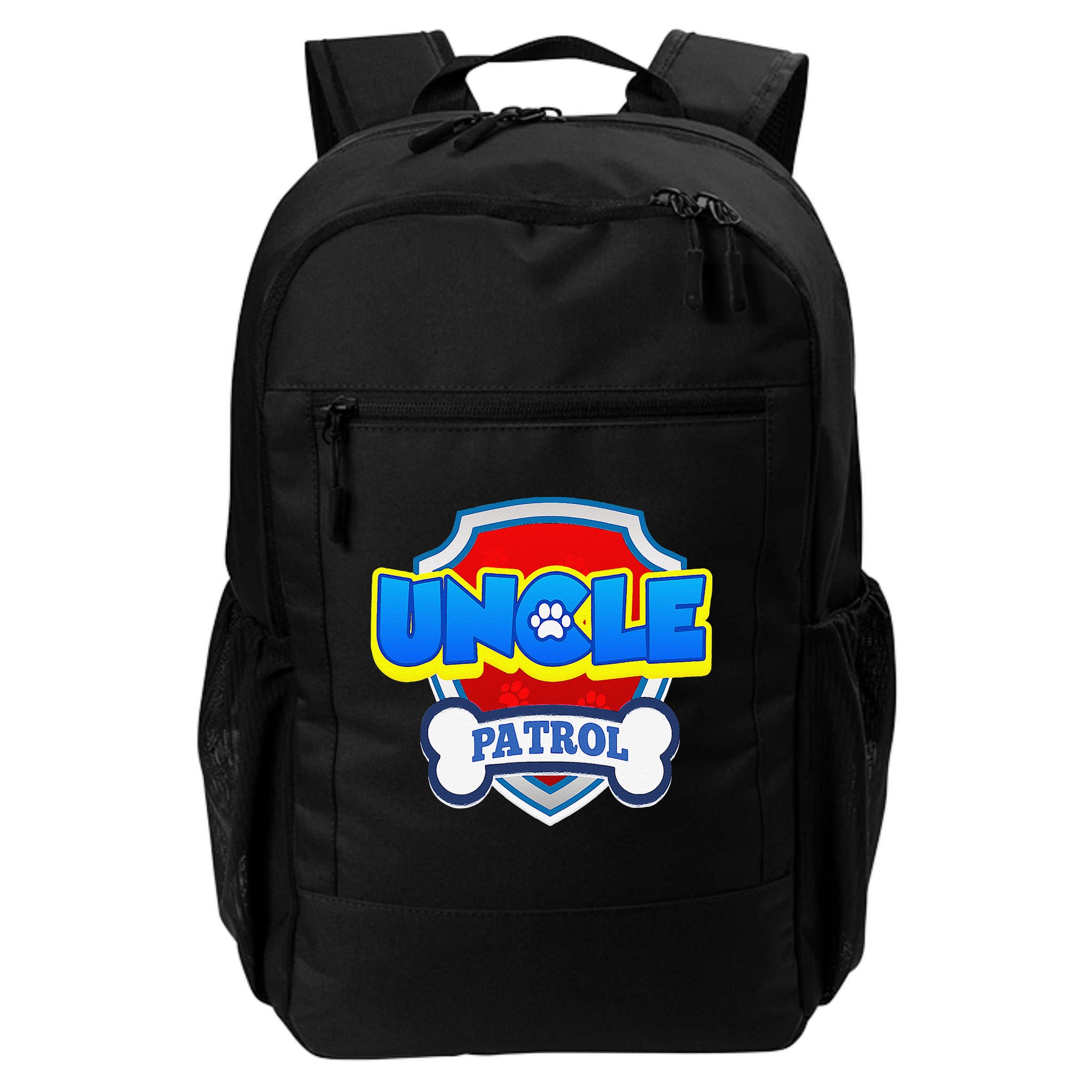 Uncle Patrol Dog Funny Gift Birthday Party Backpack