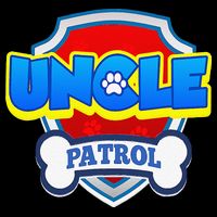 Uncle Patrol Dog Funny Gift Birthday Party Backpack