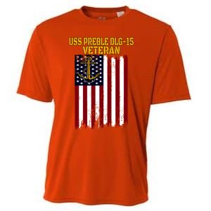 Uss Preble Dlg15 Destroyer FatherS Day VeteranS Day Cute Gift Cooling Performance Crew T-Shirt