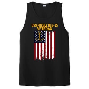 Uss Preble Dlg15 Destroyer FatherS Day VeteranS Day Cute Gift PosiCharge Competitor Tank