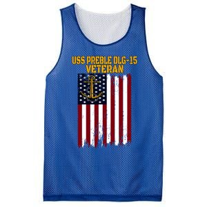 Uss Preble Dlg15 Destroyer FatherS Day VeteranS Day Cute Gift Mesh Reversible Basketball Jersey Tank