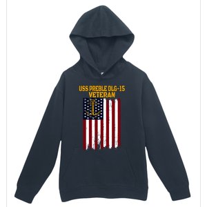 Uss Preble Dlg15 Destroyer FatherS Day VeteranS Day Cute Gift Urban Pullover Hoodie