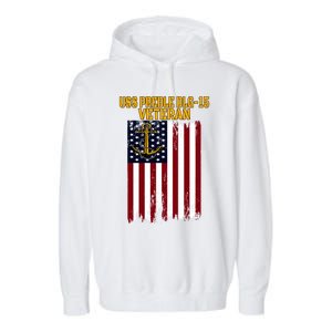 Uss Preble Dlg15 Destroyer FatherS Day VeteranS Day Cute Gift Garment-Dyed Fleece Hoodie