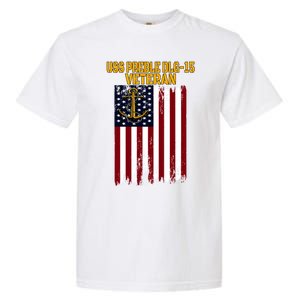 Uss Preble Dlg15 Destroyer FatherS Day VeteranS Day Cute Gift Garment-Dyed Heavyweight T-Shirt