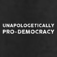 Unapologetically Pro Democracy Golf Towel
