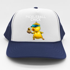 Unique Pickleball Design For Women Pickle Ball Player Trucker Hat