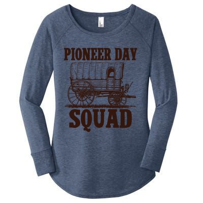 Utah Pioneer Day Squad Gift Women's Perfect Tri Tunic Long Sleeve Shirt