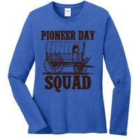 Utah Pioneer Day Squad Cool Gift Ladies Long Sleeve Shirt