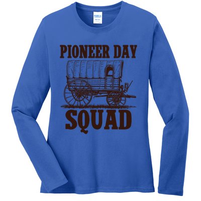 Utah Pioneer Day Squad Cool Gift Ladies Long Sleeve Shirt