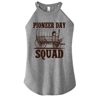 Utah Pioneer Day Squad Cool Gift Women's Perfect Tri Rocker Tank