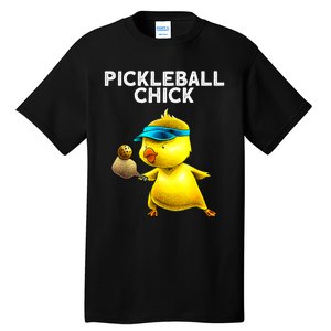 Unique Pickleball Design For Women Pickle Ball Player Tall T-Shirt