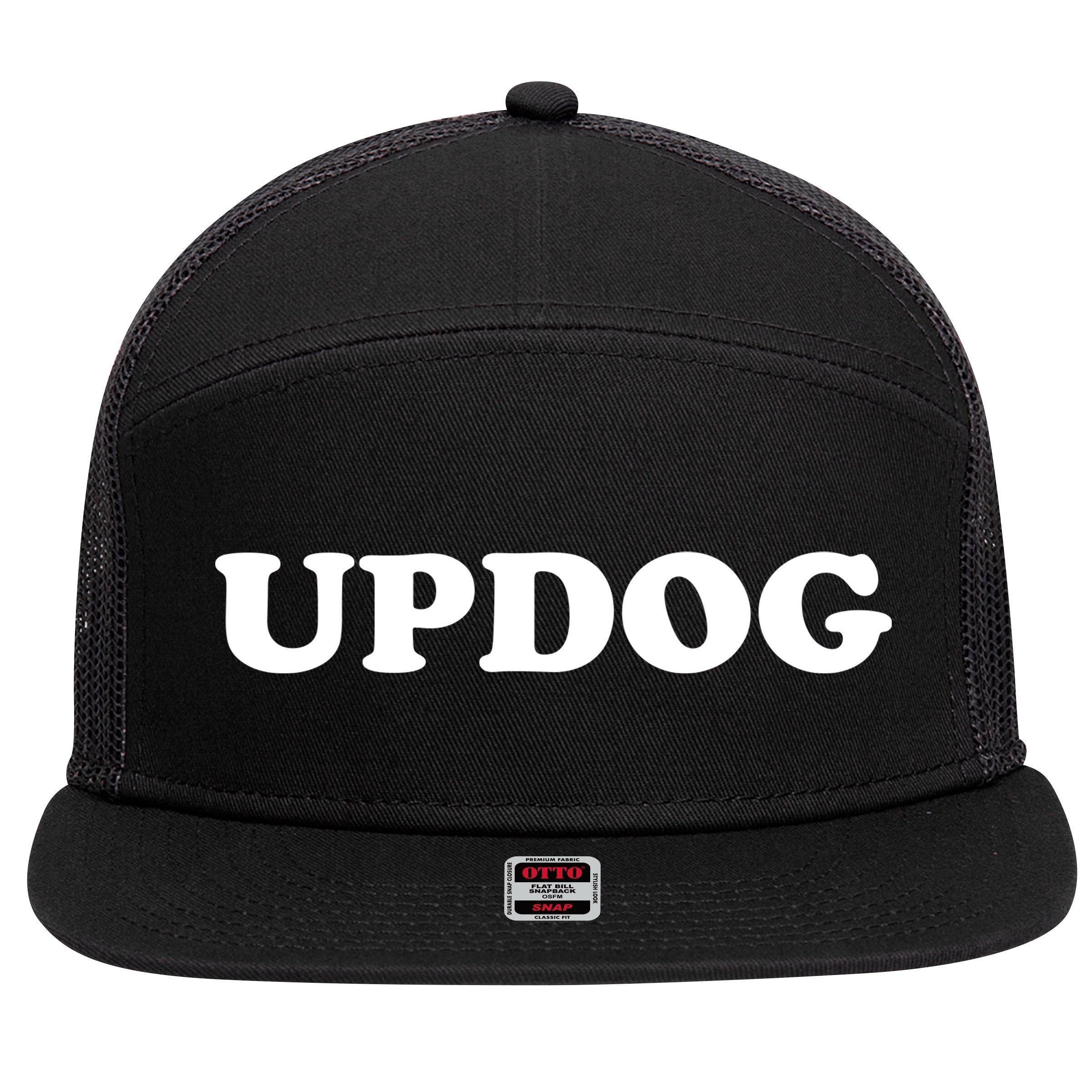 Updog 7 Panel Mesh Trucker Snapback Hat