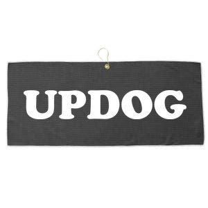 Updog Large Microfiber Waffle Golf Towel