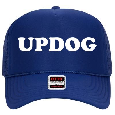 Updog High Crown Mesh Back Trucker Hat