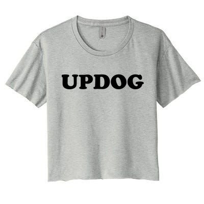 Updog Women's Crop Top Tee