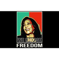 Us President Election Kamala Harris We Choose Freedom Bumper Sticker